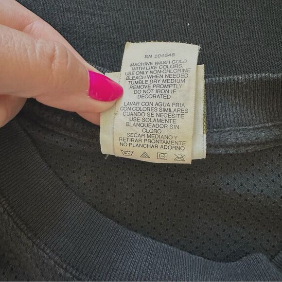 Vintage Sacramento Kings TShirt Basketball Mesh Sz Large Perforated Short Sleeve - Picture 9 of 9